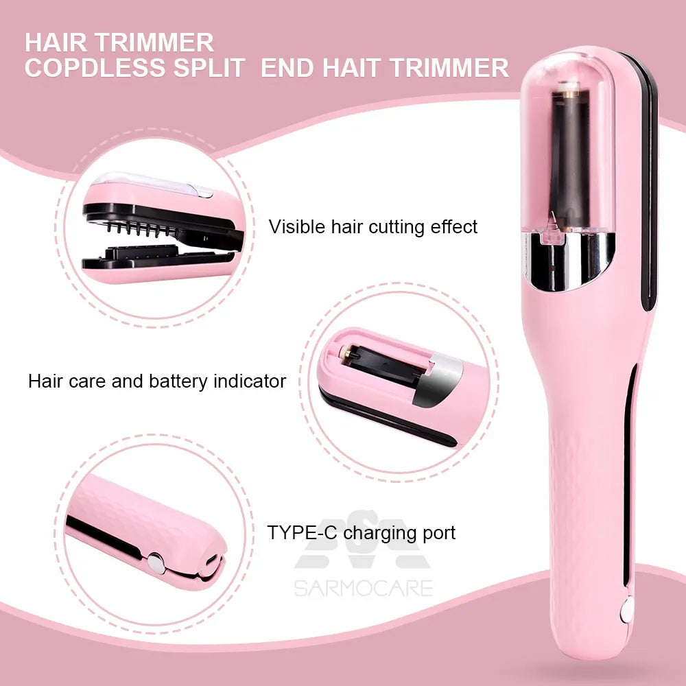 Cordless Automatic Split Ends Removal Machine